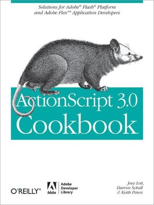 cover image of ActionScript 3.0 Cookbook